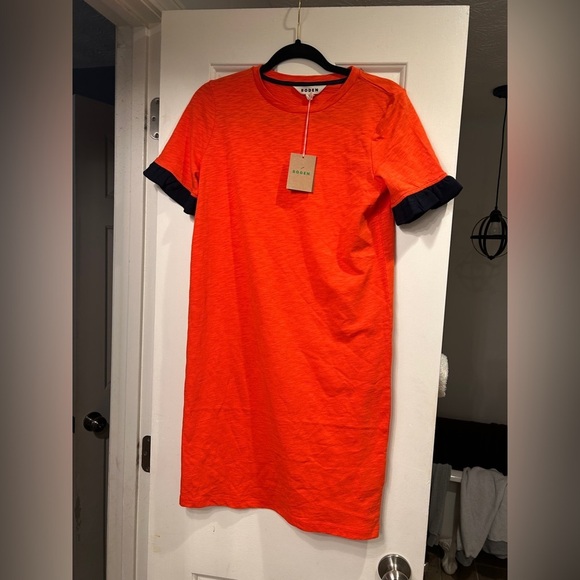 Boden Emily Ruffle Cotton Dress - Picture 5 of 10